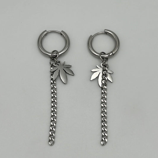 Huggie Earrings - Stainless Steel - HES-1018