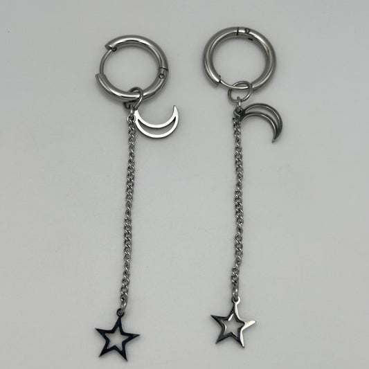 Huggie Earrings - Stainless Steel - HES-1021