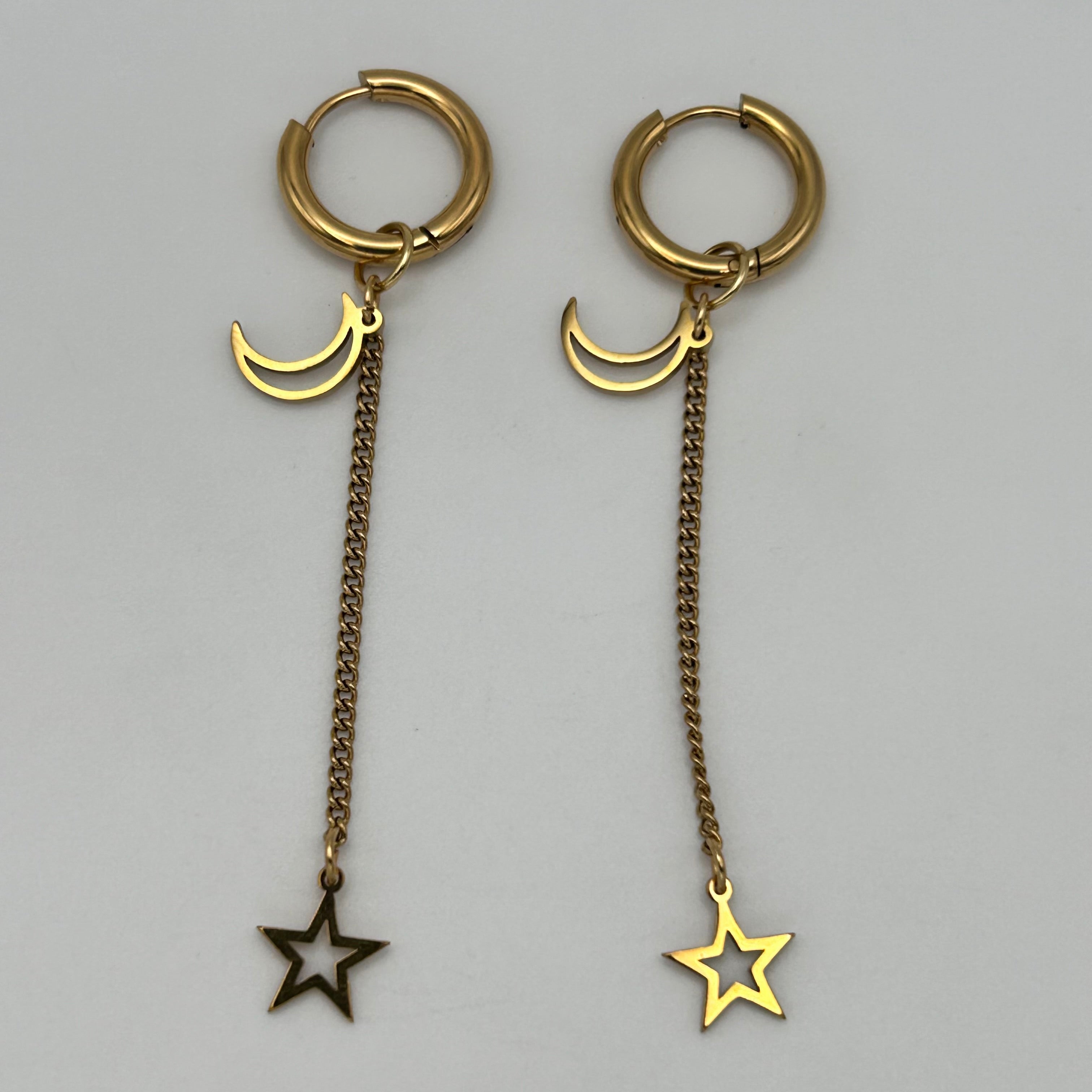 Huggie Earrings - Stainless Steel - HES-1022