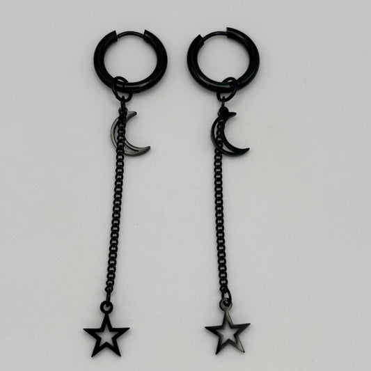 Huggie Earrings - Stainless Steel - HES-1023