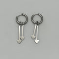 Huggie Earrings - Stainless Steel - HES-1024