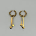 Huggie Earrings - Stainless Steel - HES-1025