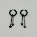Huggie Earrings - Stainless Steel - HES-1026
