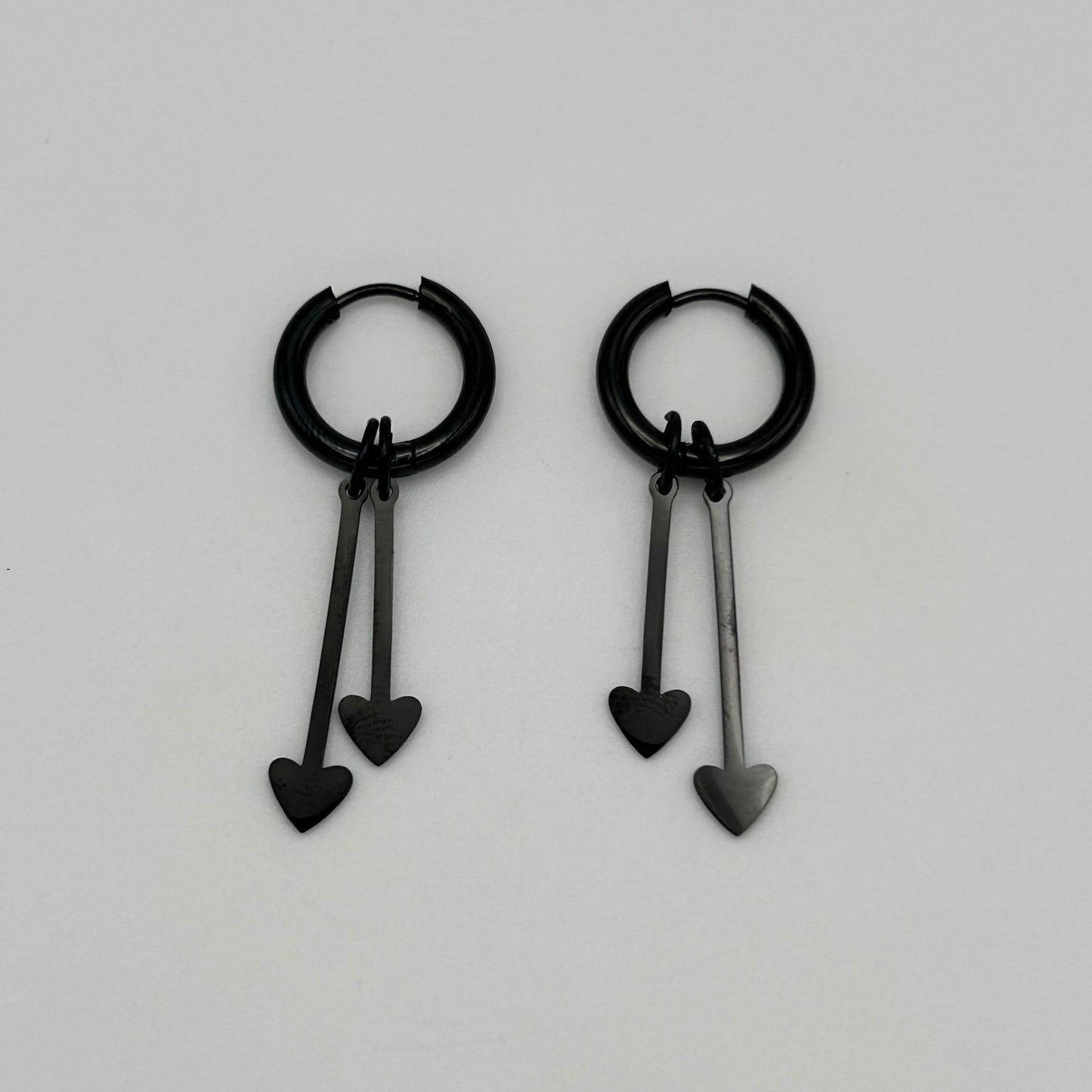 Huggie Earrings - Stainless Steel - HES-1026