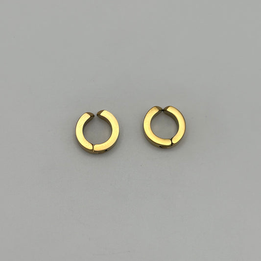 Huggie Earrings - Stainless Steel - HES-1028