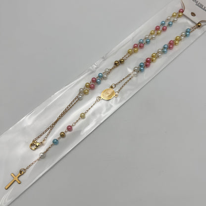 Rosary - Stainless Steel - Colors