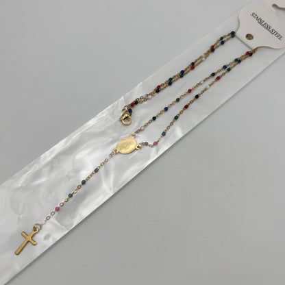 Rosary - Stainless Steel - Colors