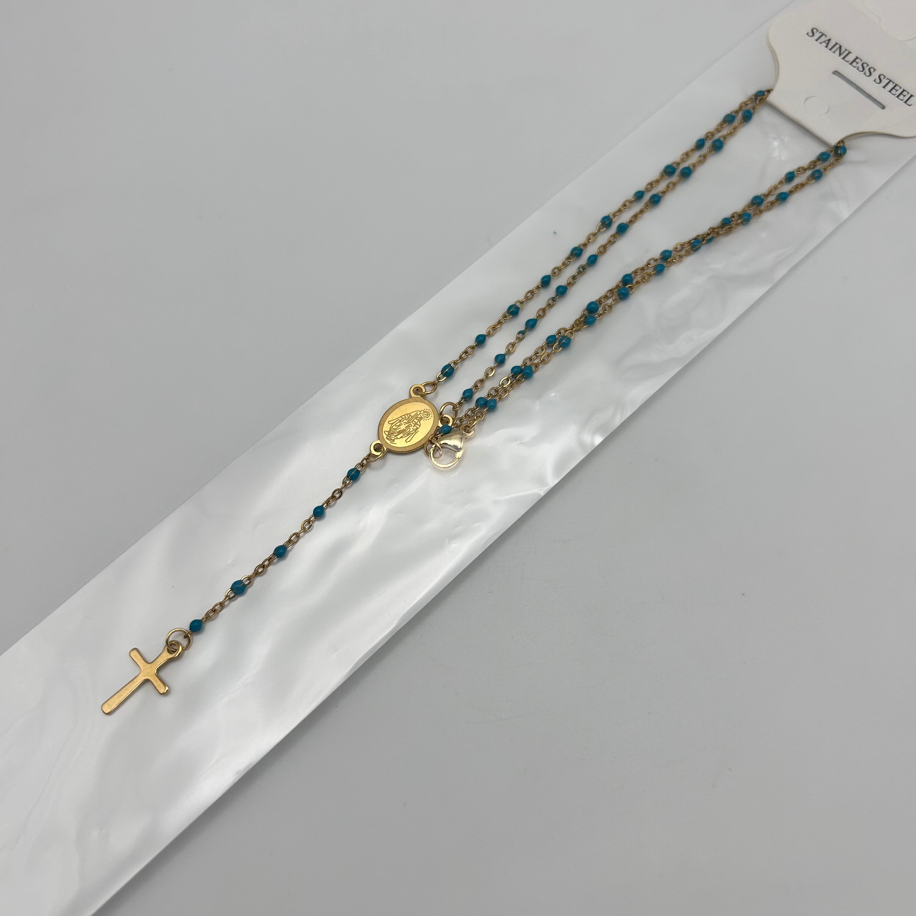 Rosary - Stainless Steel - Color - RSS-1010