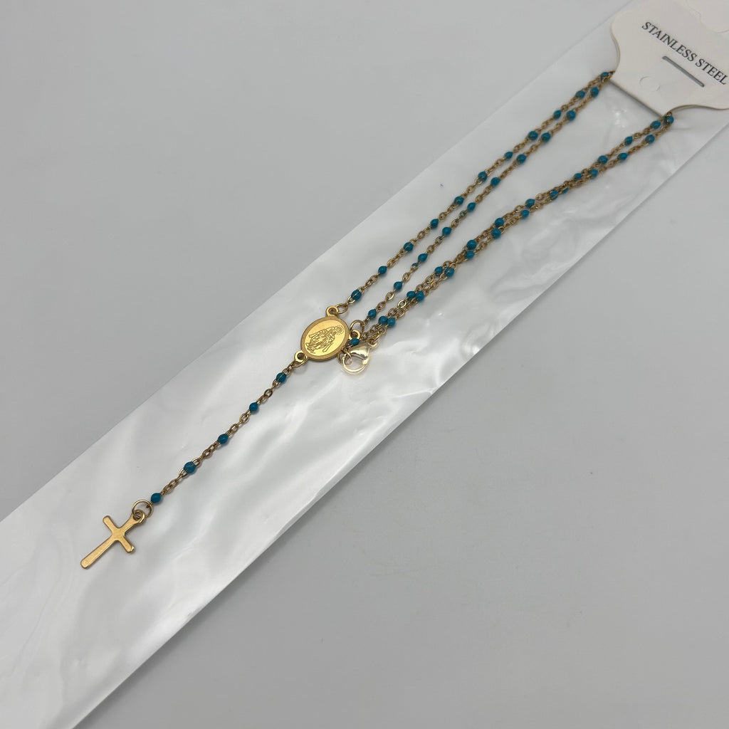 Rosary - Stainless Steel - Color - RSS-1010