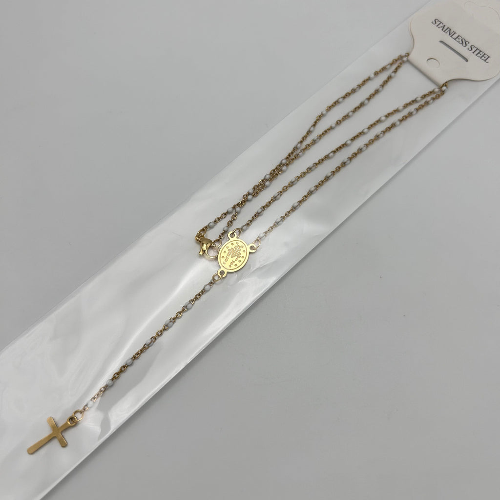 Rosary - Stainless Steel - Color - RSS-1010