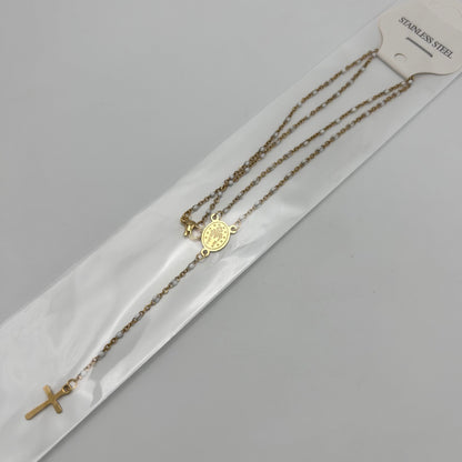 Rosary - Stainless Steel - Colors