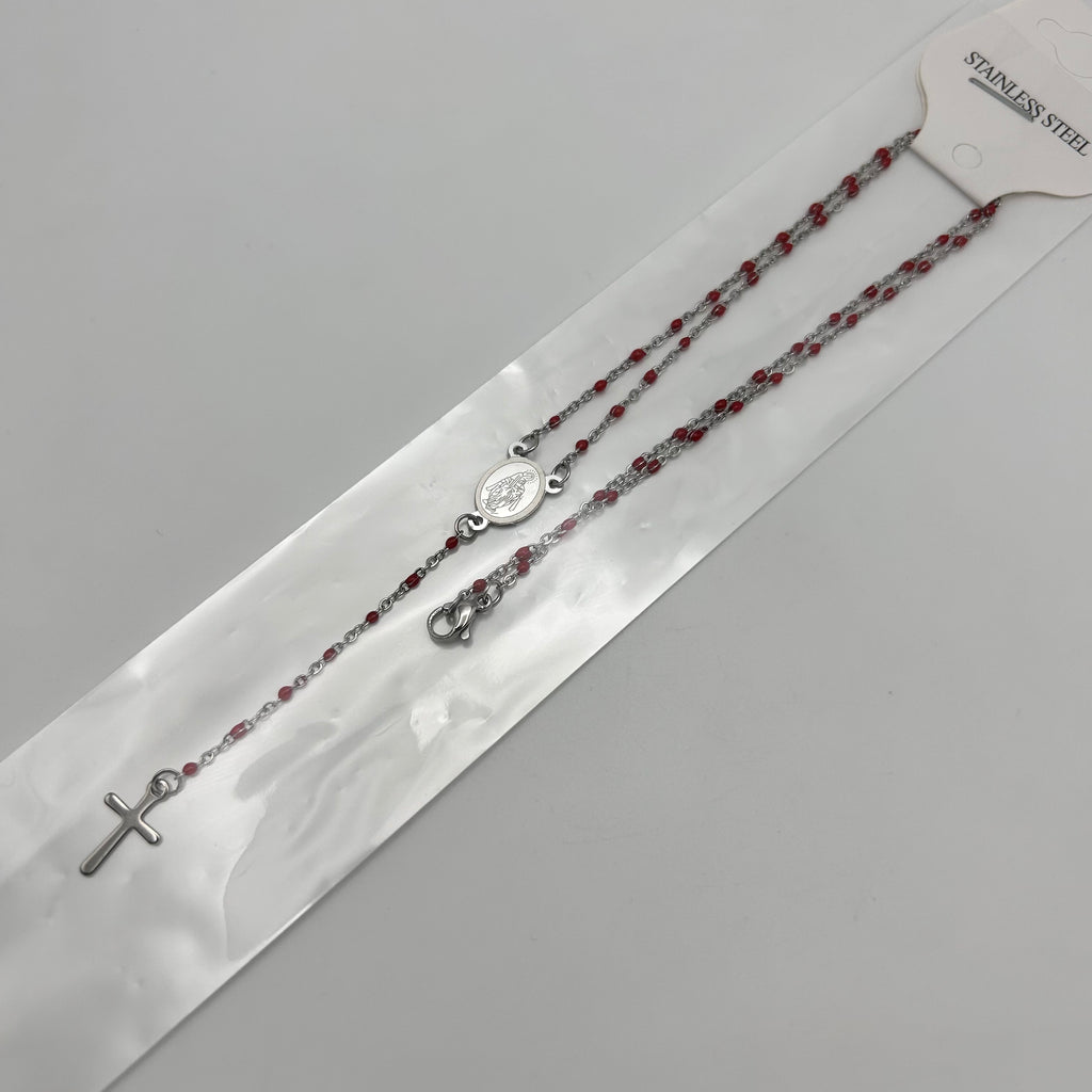Rosary - Stainless Steel - Color - RSS-1010