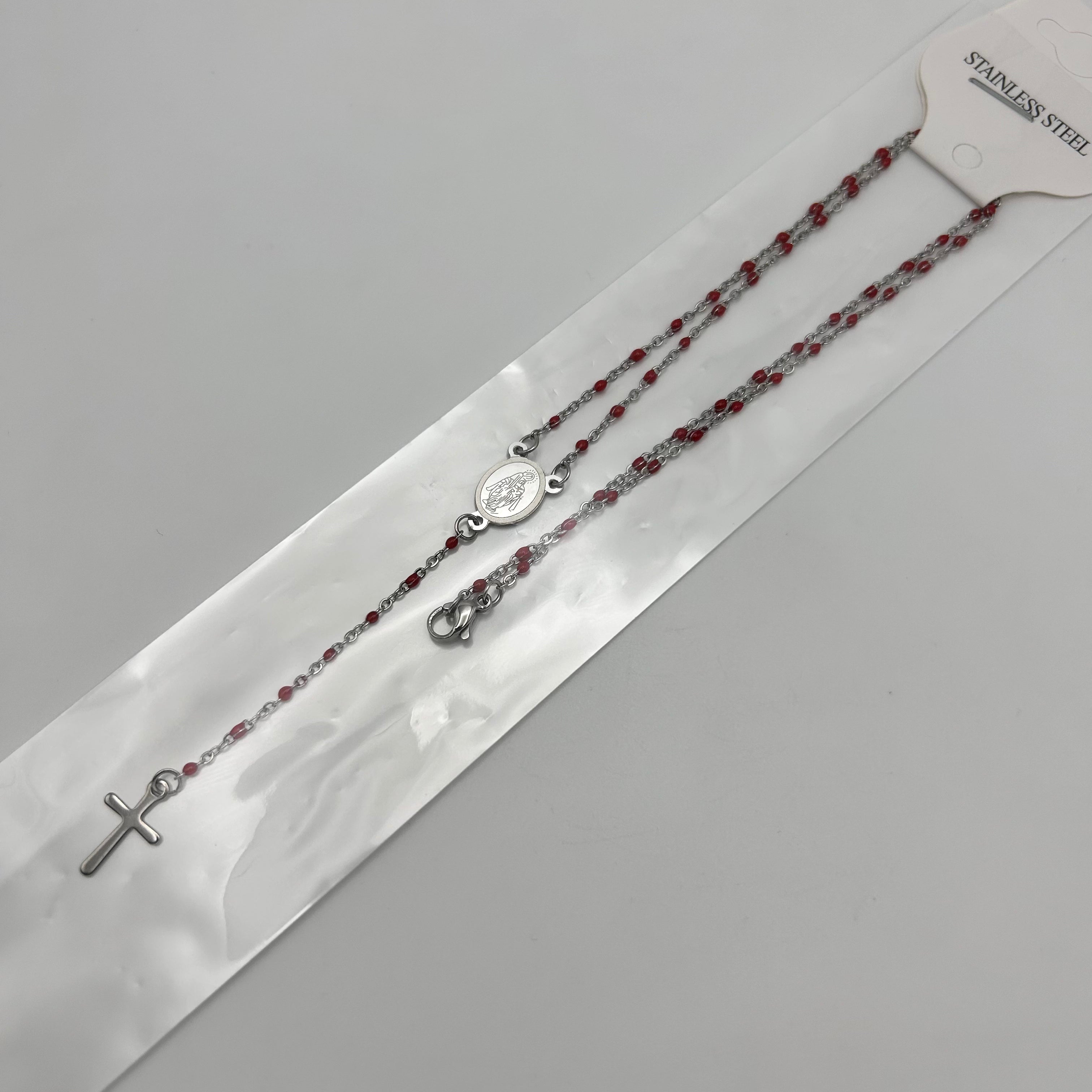 Rosary - Stainless Steel - Color - RSS-1010