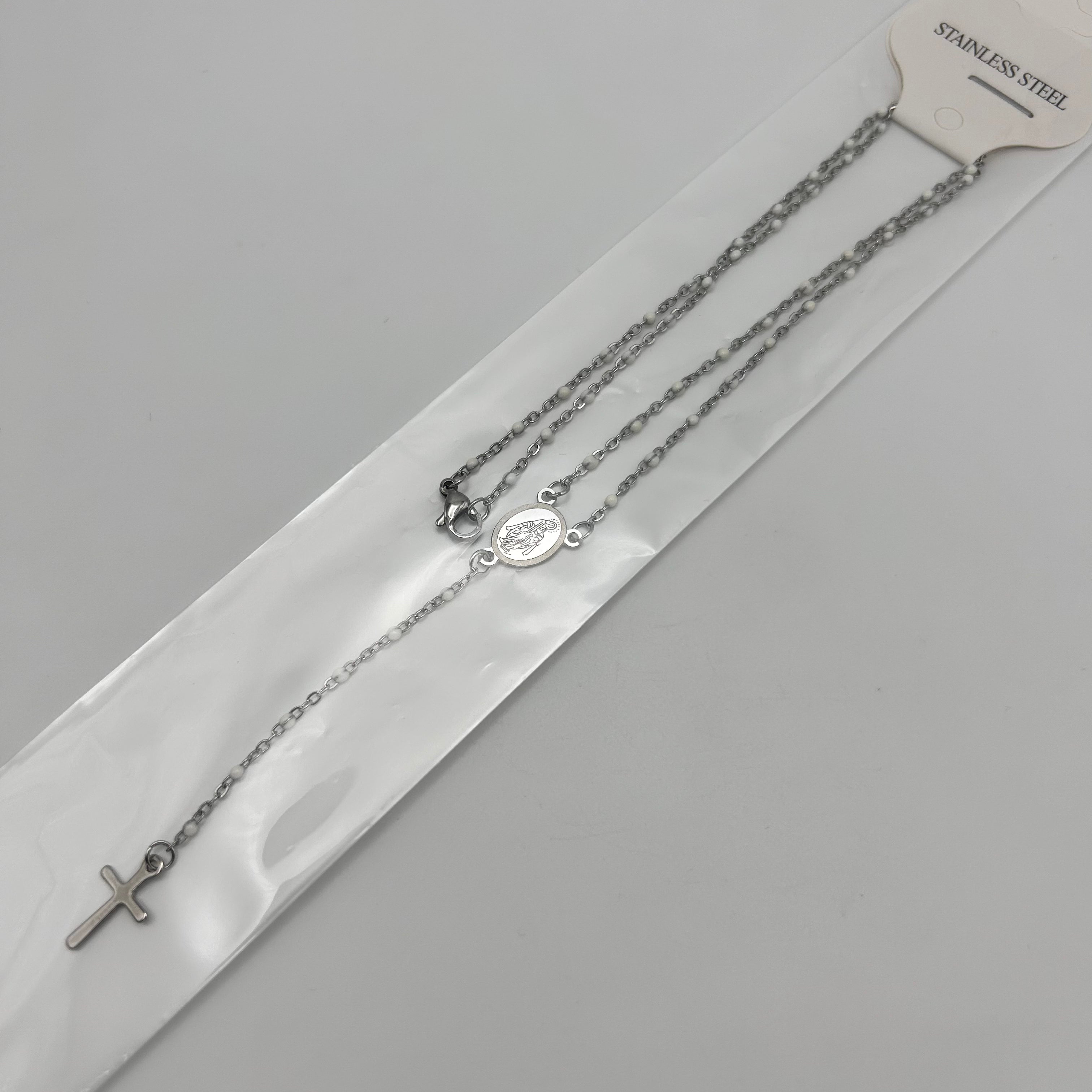 Rosary - Stainless Steel - Color - RSS-1010