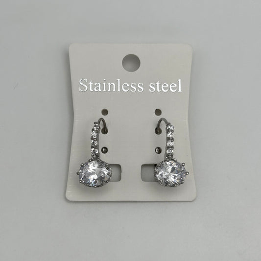 Leverback Earrings - Stainless Steel - LES-1001