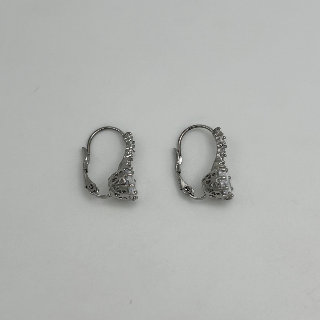 Leverback Earrings - Stainless Steel - LES-1001