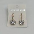 Leverback Earrings - Stainless Steel - LES-1002