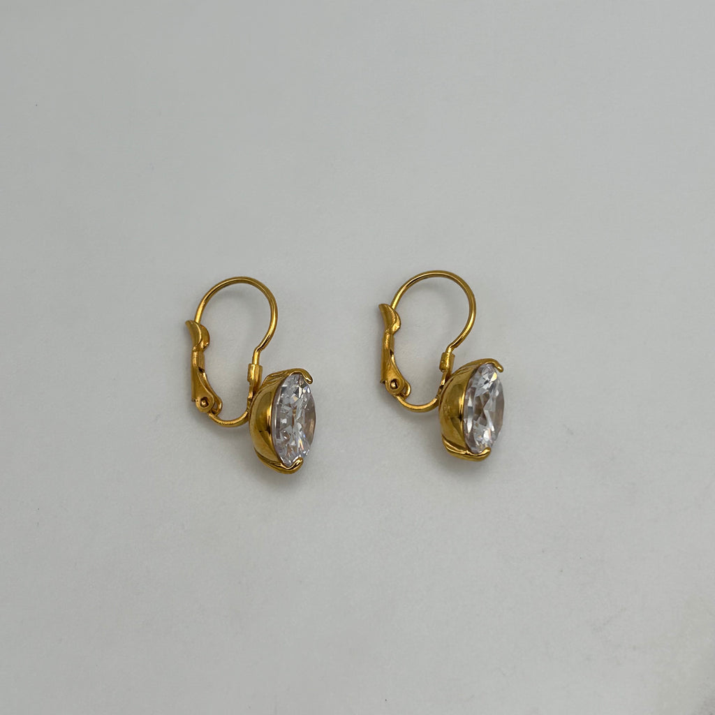 Leverback Earrings - Stainless Steel - LES-1003