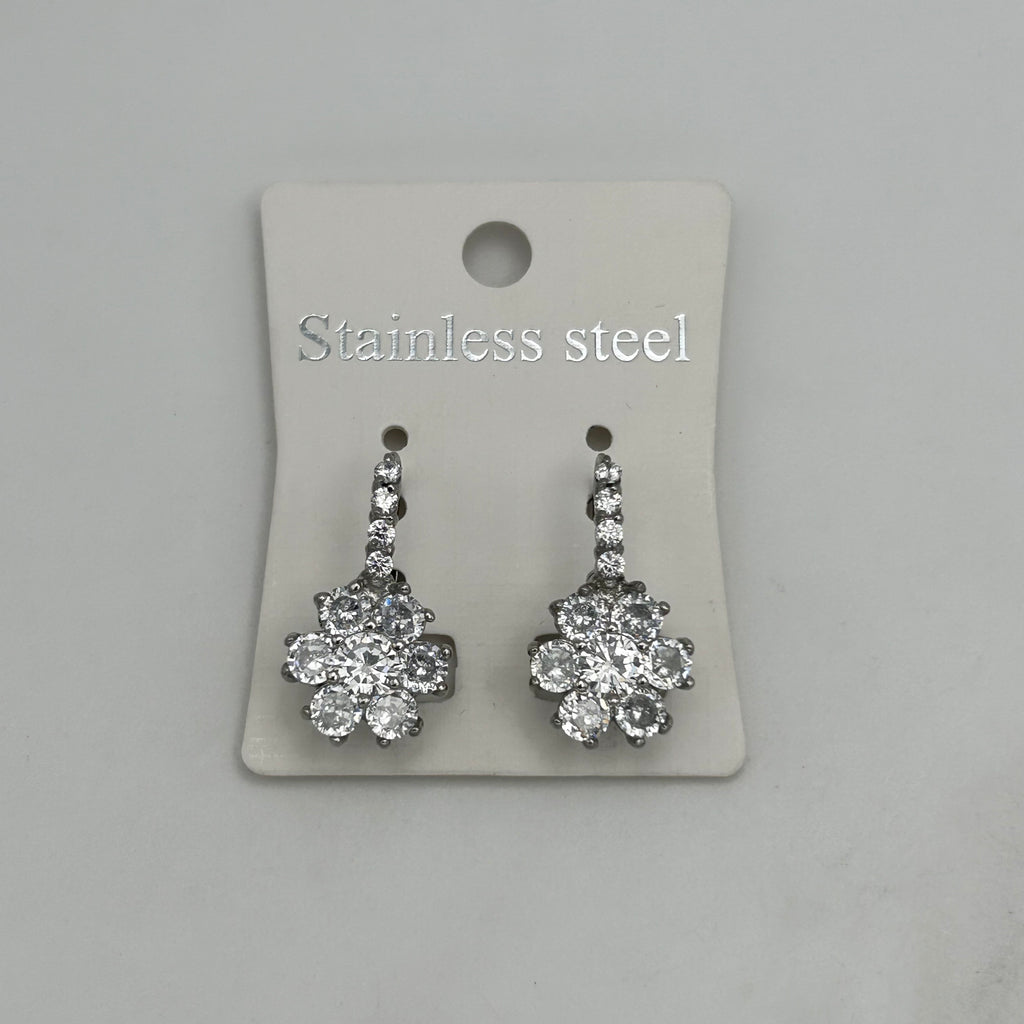 Leverback Earrings - Stainless Steel - LES-1005