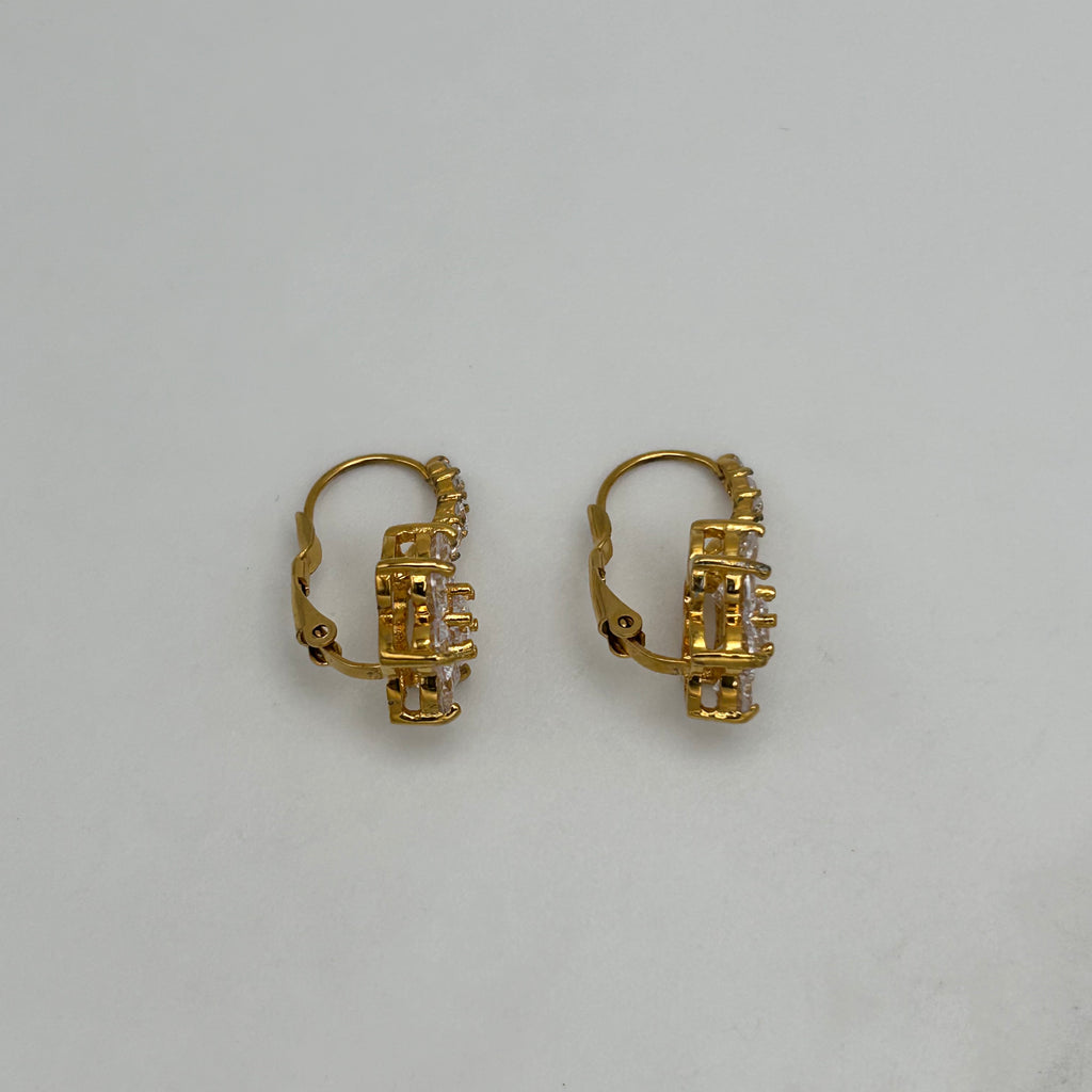 Leverback Earrings - Stainless Steel - LES-1006