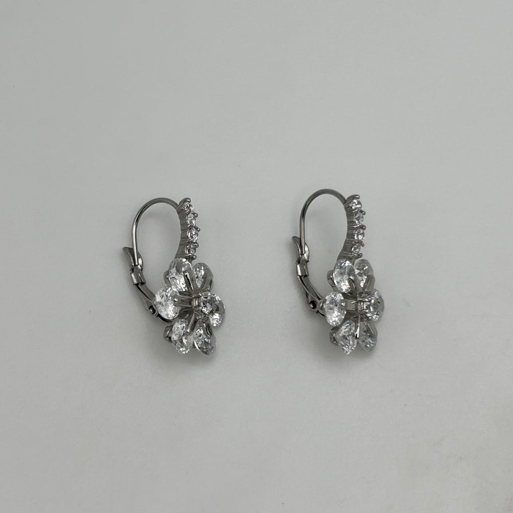 Leverback Earrings - Stainless Steel - LES-1007
