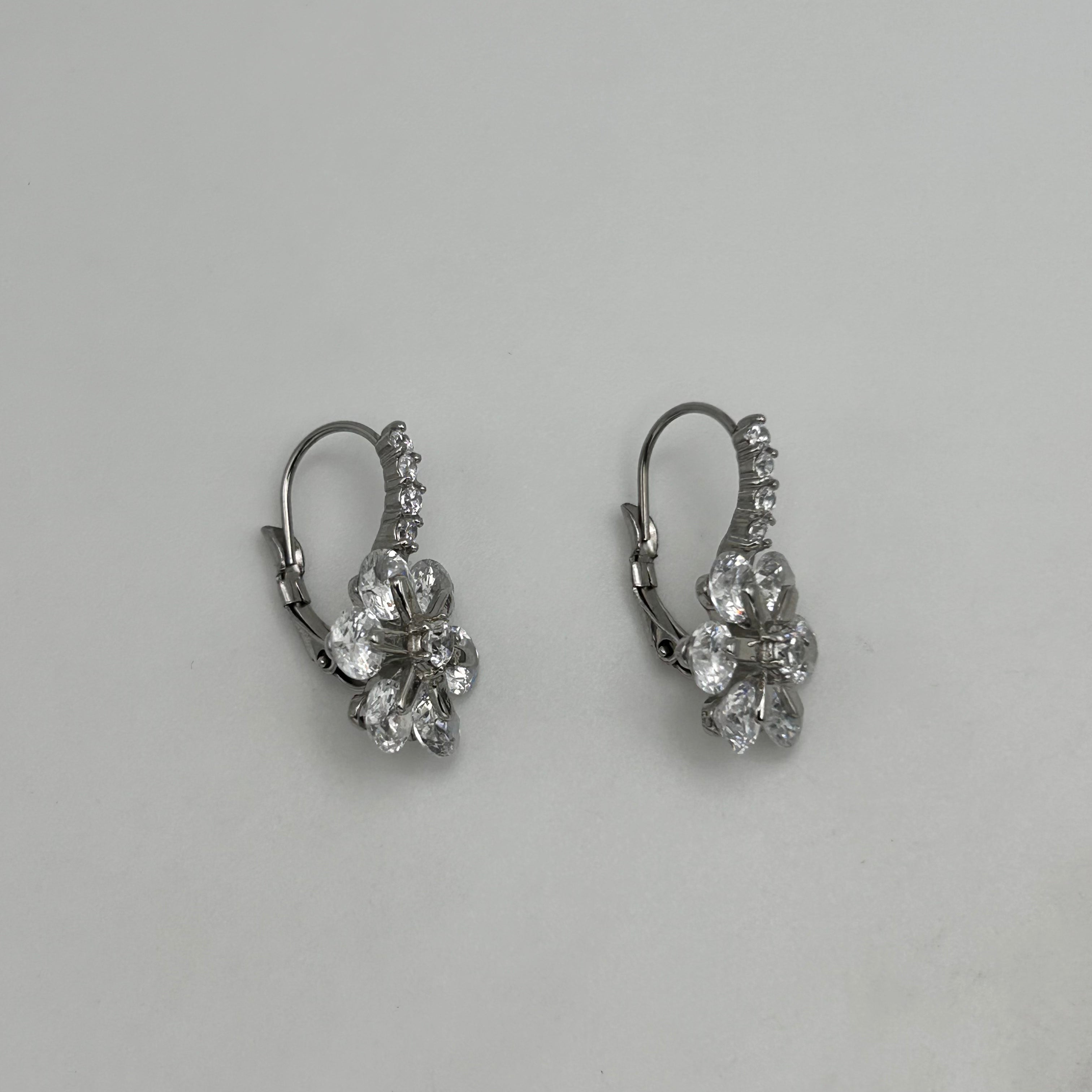 Leverback Earrings - Stainless Steel - LES-1007