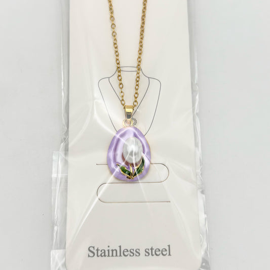 Necklace - Stainless Steel - NES-1052