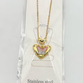 Necklace - Stainless Steel - NES-1055