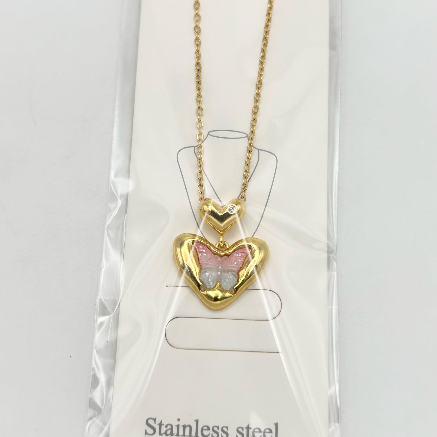 Necklace - Stainless Steel - NES-1055