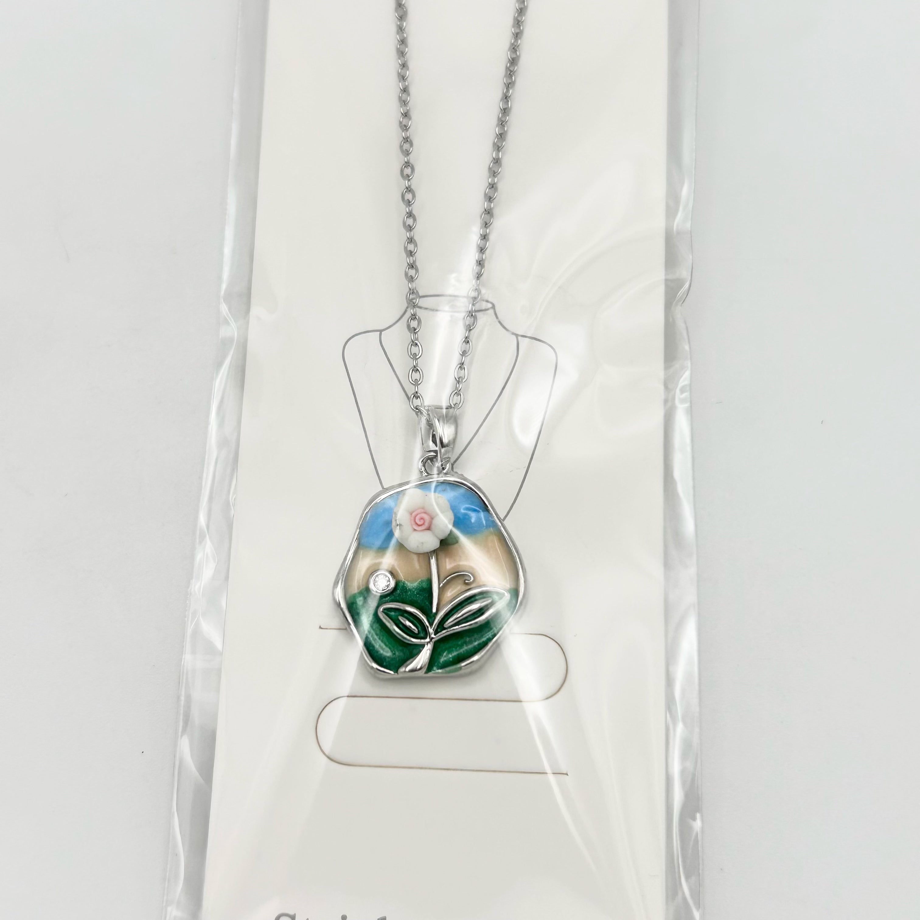 Necklace - Stainless Steel - NES-1062