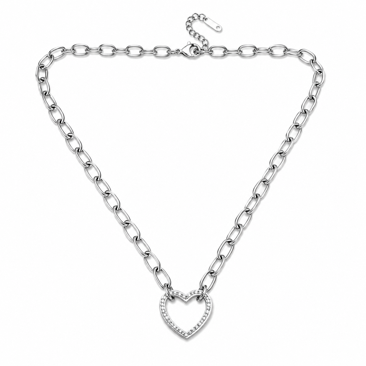 Necklace - Stainless Steel - NES-1094