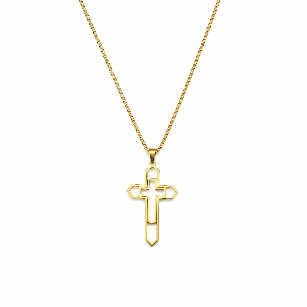 Necklace - Stainless Steel - NES-1253