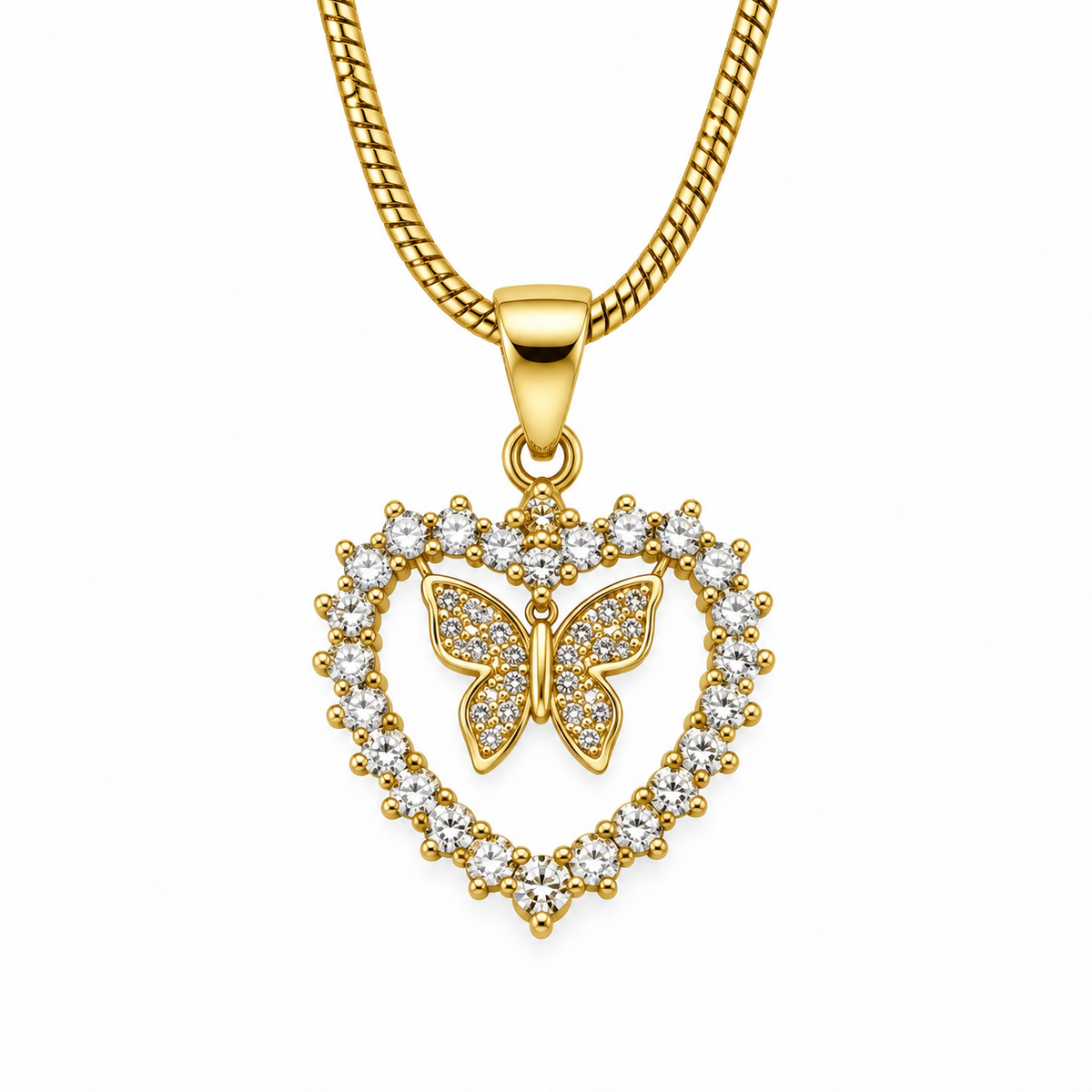 Necklace - Stainless Steel - NES-1265