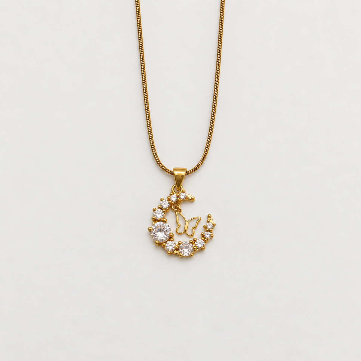 Necklace - Stainless Steel - NES-1269