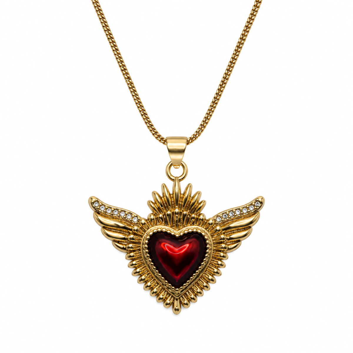 Necklace - Stainless Steel - NES-1273