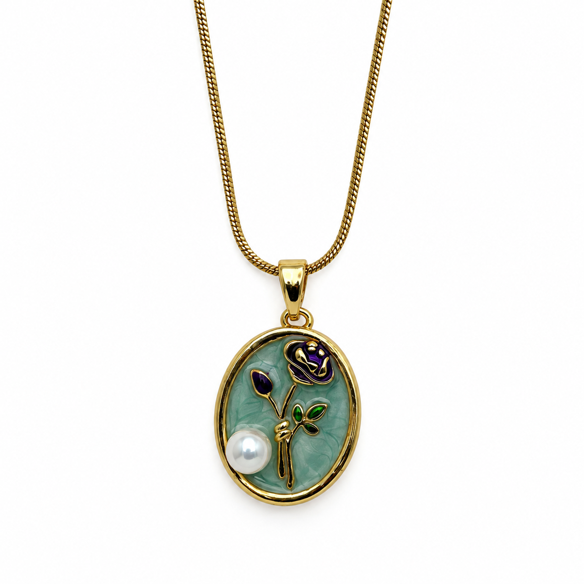Necklace - Stainless Steel - NES-1277