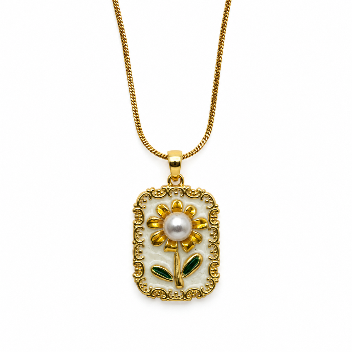 Necklace - Stainless Steel - NES-1278