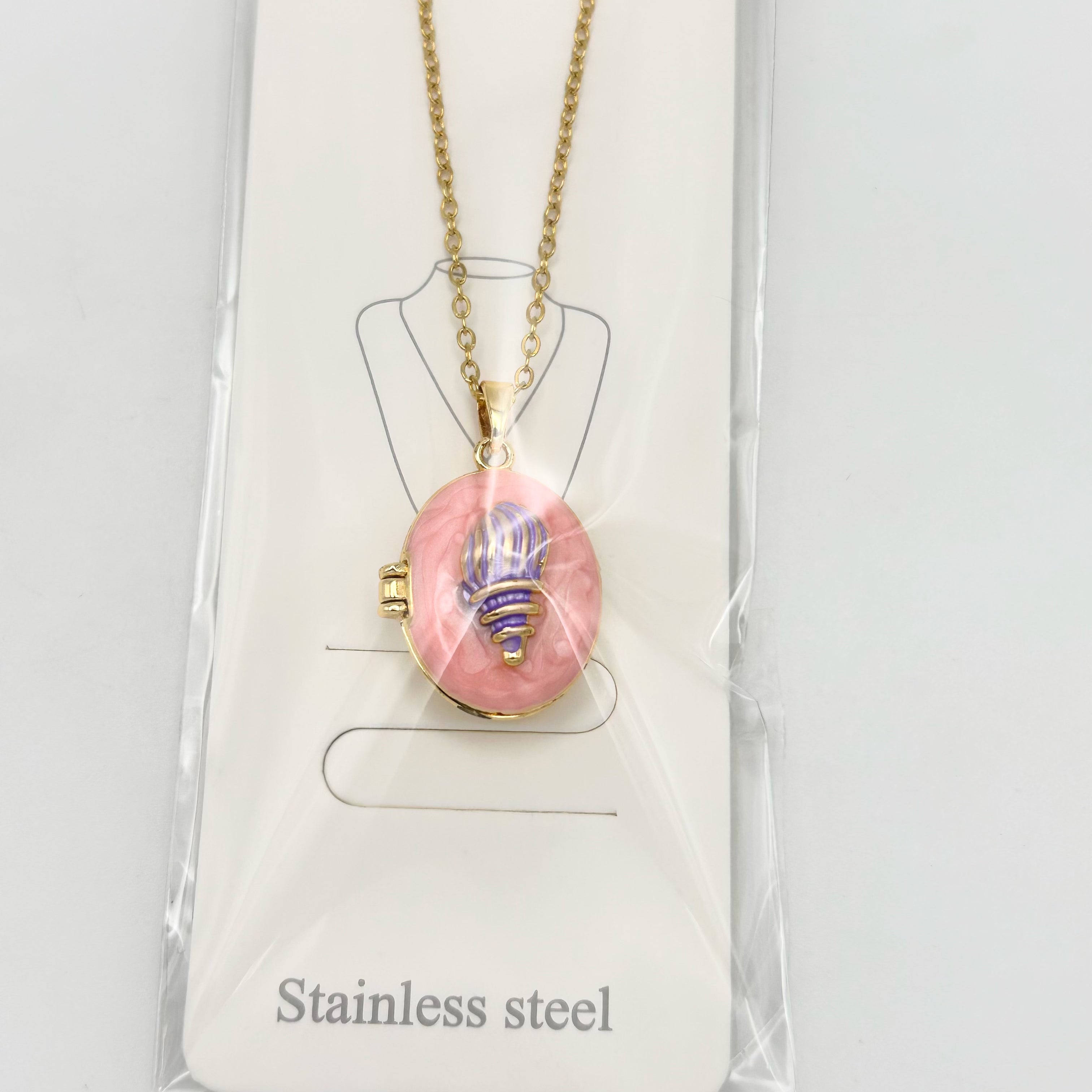 Necklace - Stainless Steel - NES-2041