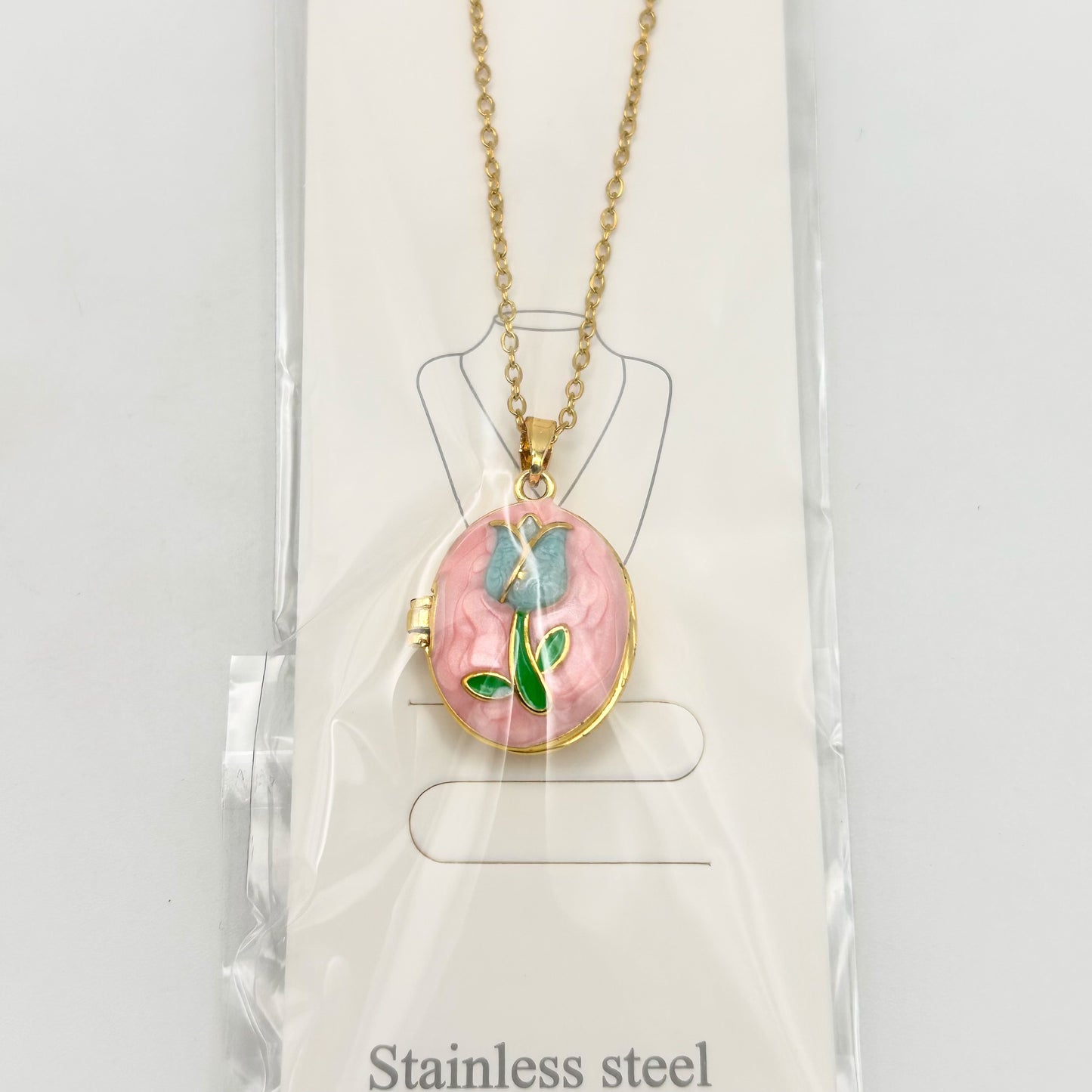 Necklace - Stainless Steel - NES-2043