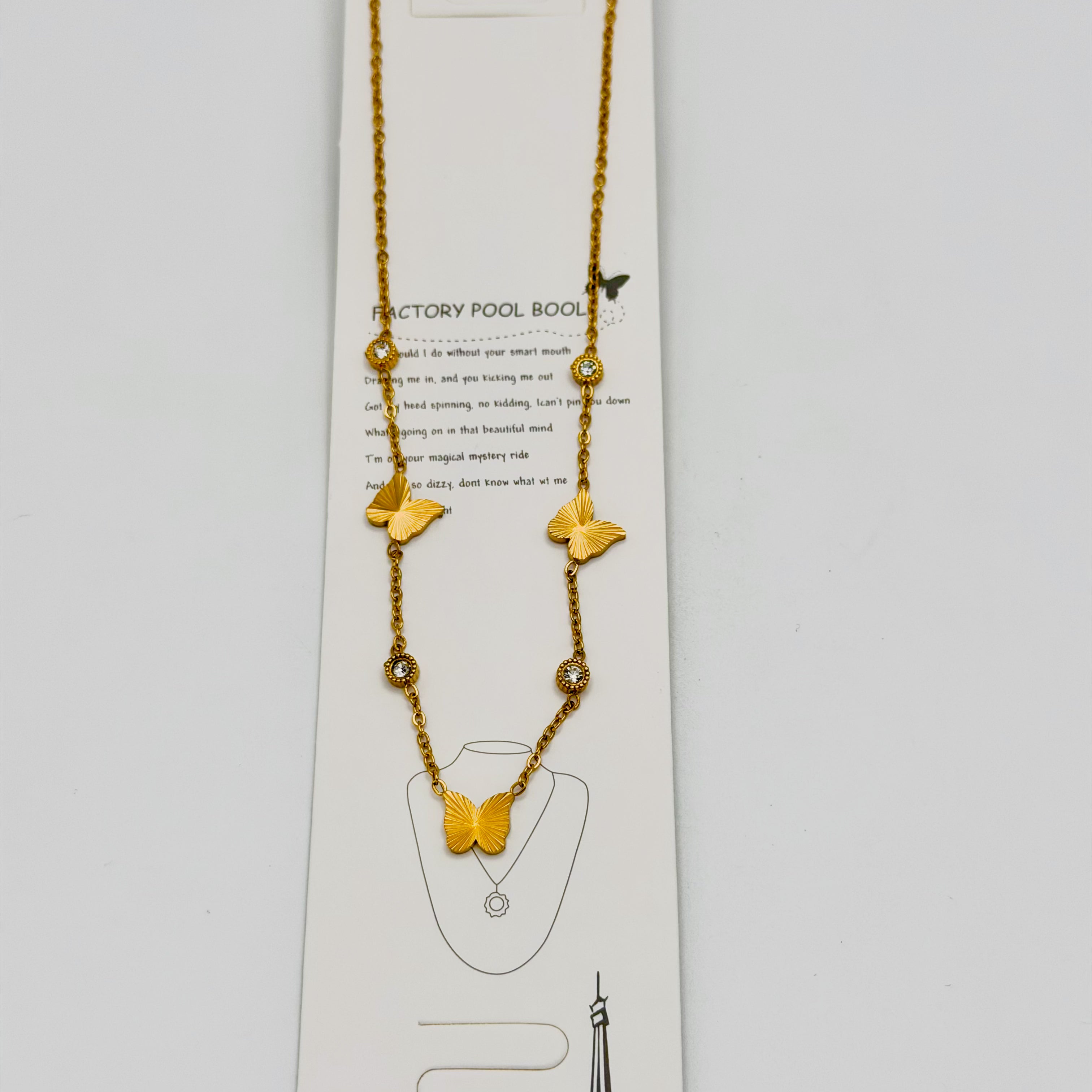 Necklace - Stainless Steel - NES-2049
