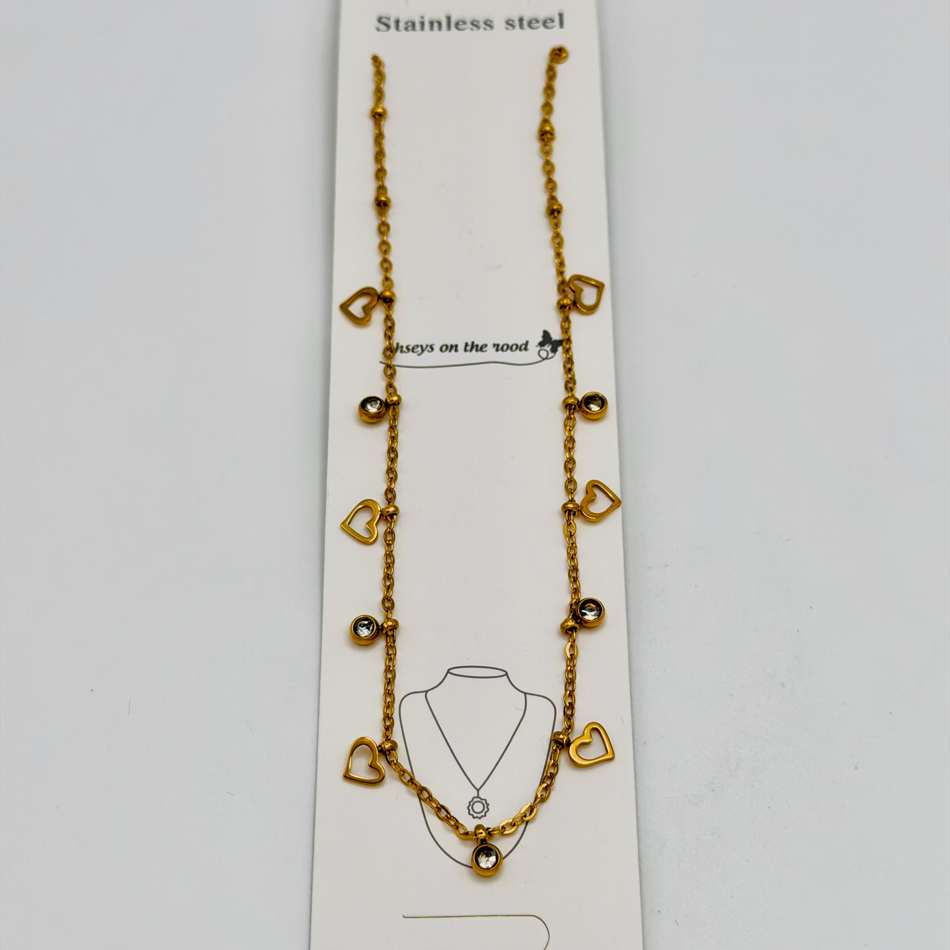 Necklace - Stainless Steel - NES-2149