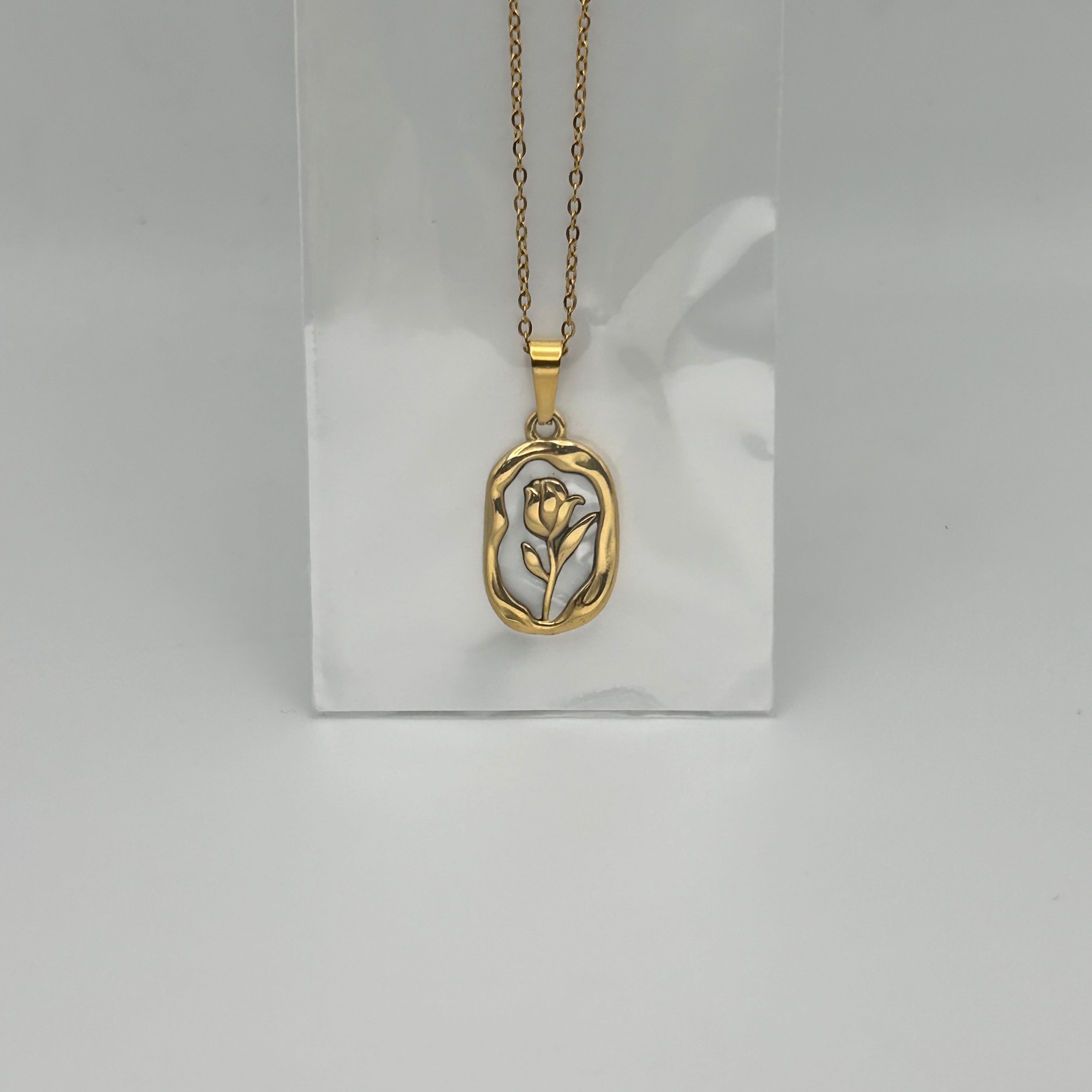 Necklace - Stainless Steel - NES-2262