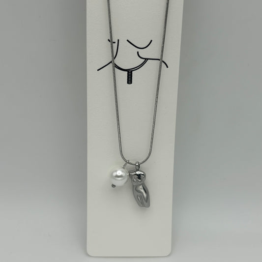 Necklace - Stainless Steel - NES-2278
