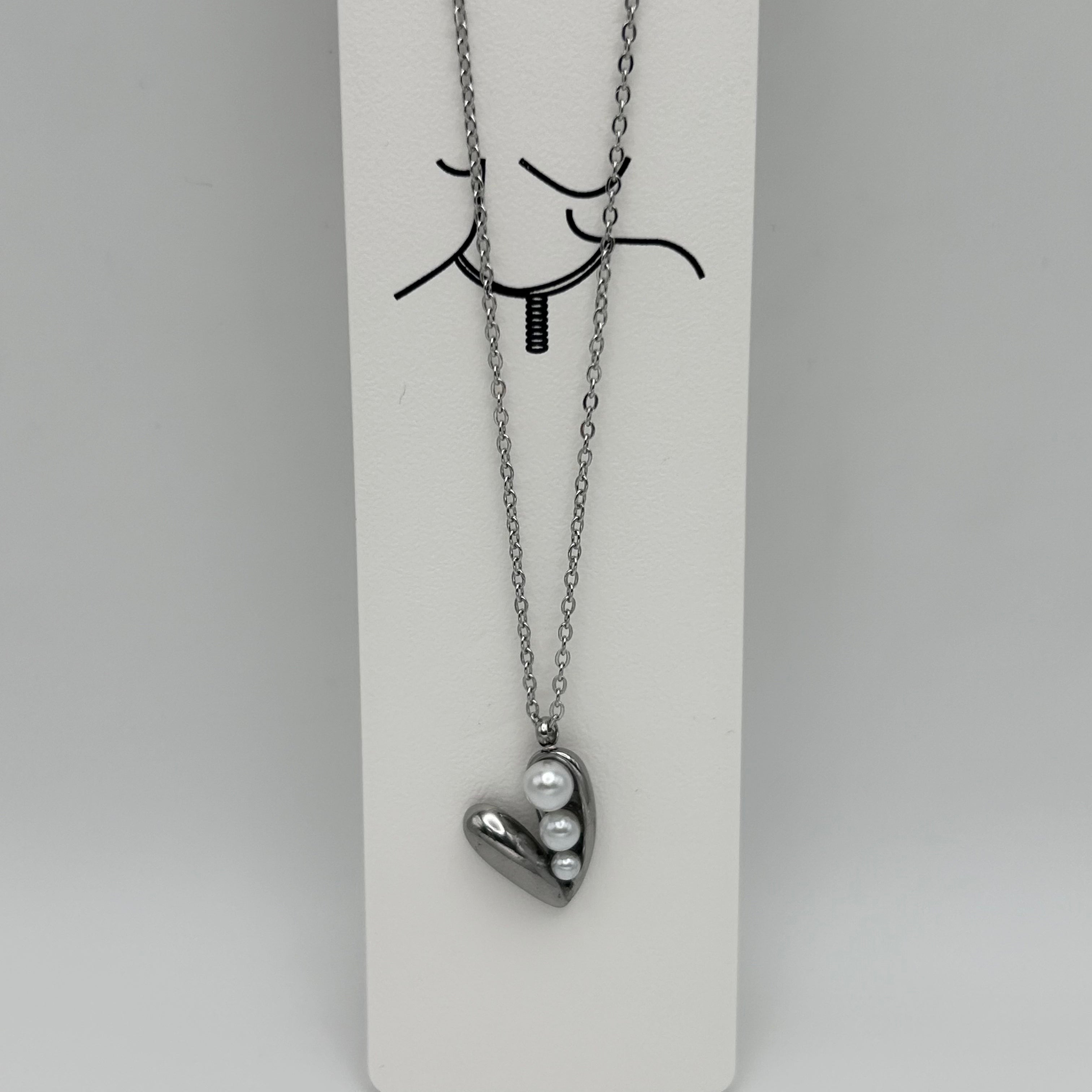 Necklace - Stainless Steel - NES-2282
