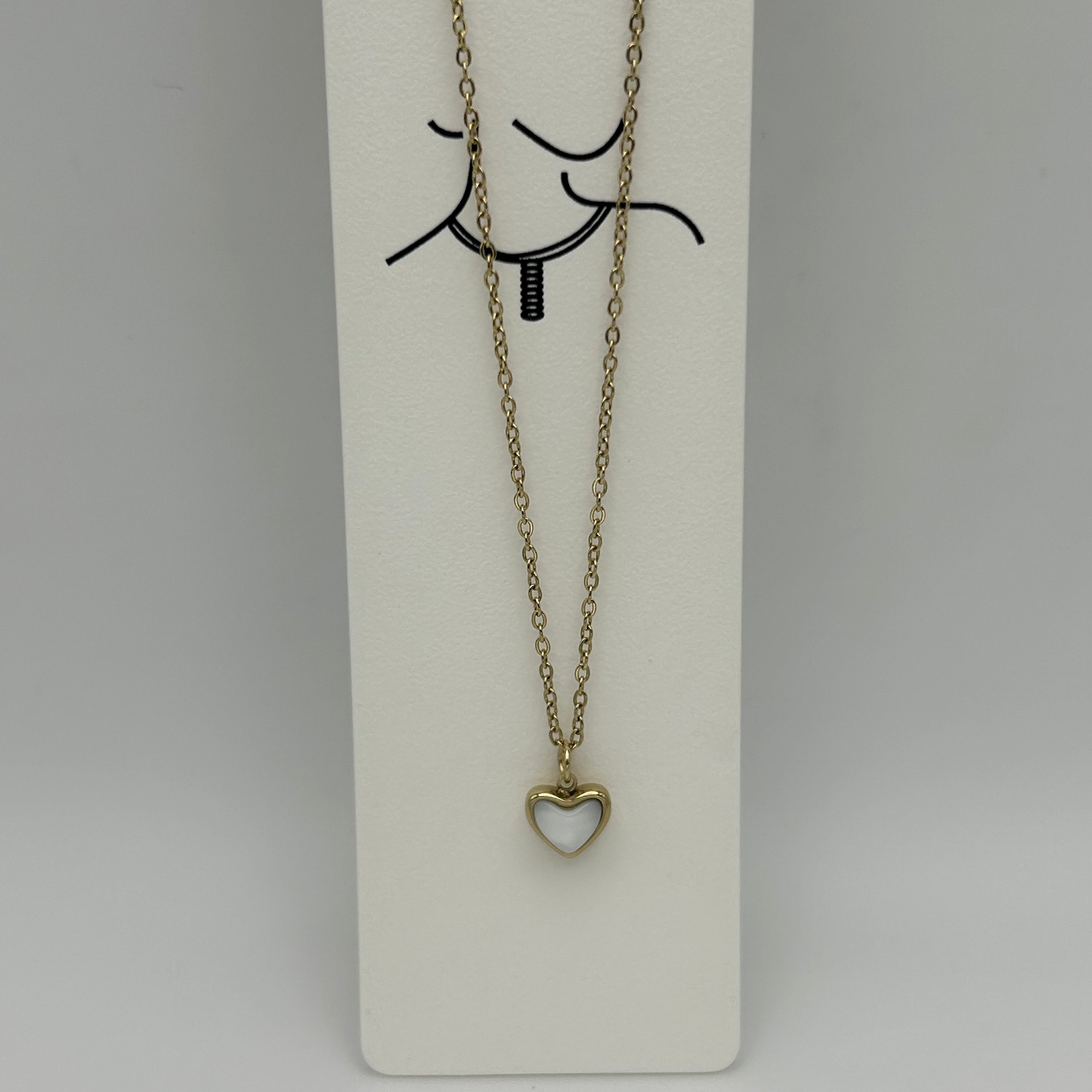 Necklace - Stainless Steel - NES-2284