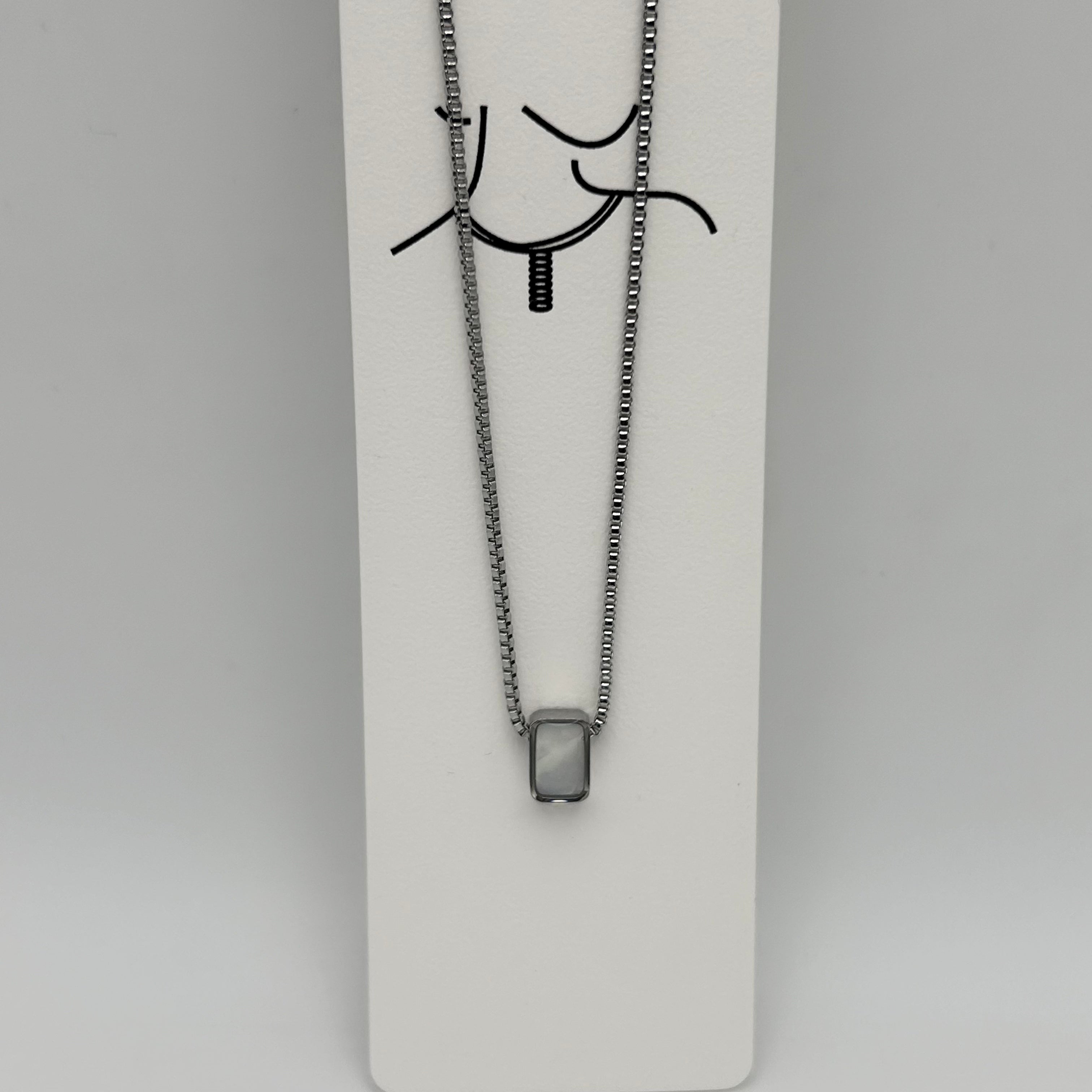 Necklace - Stainless Steel - NES-2294