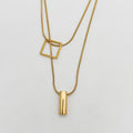 Necklace - Stainless Steel - NES-2323