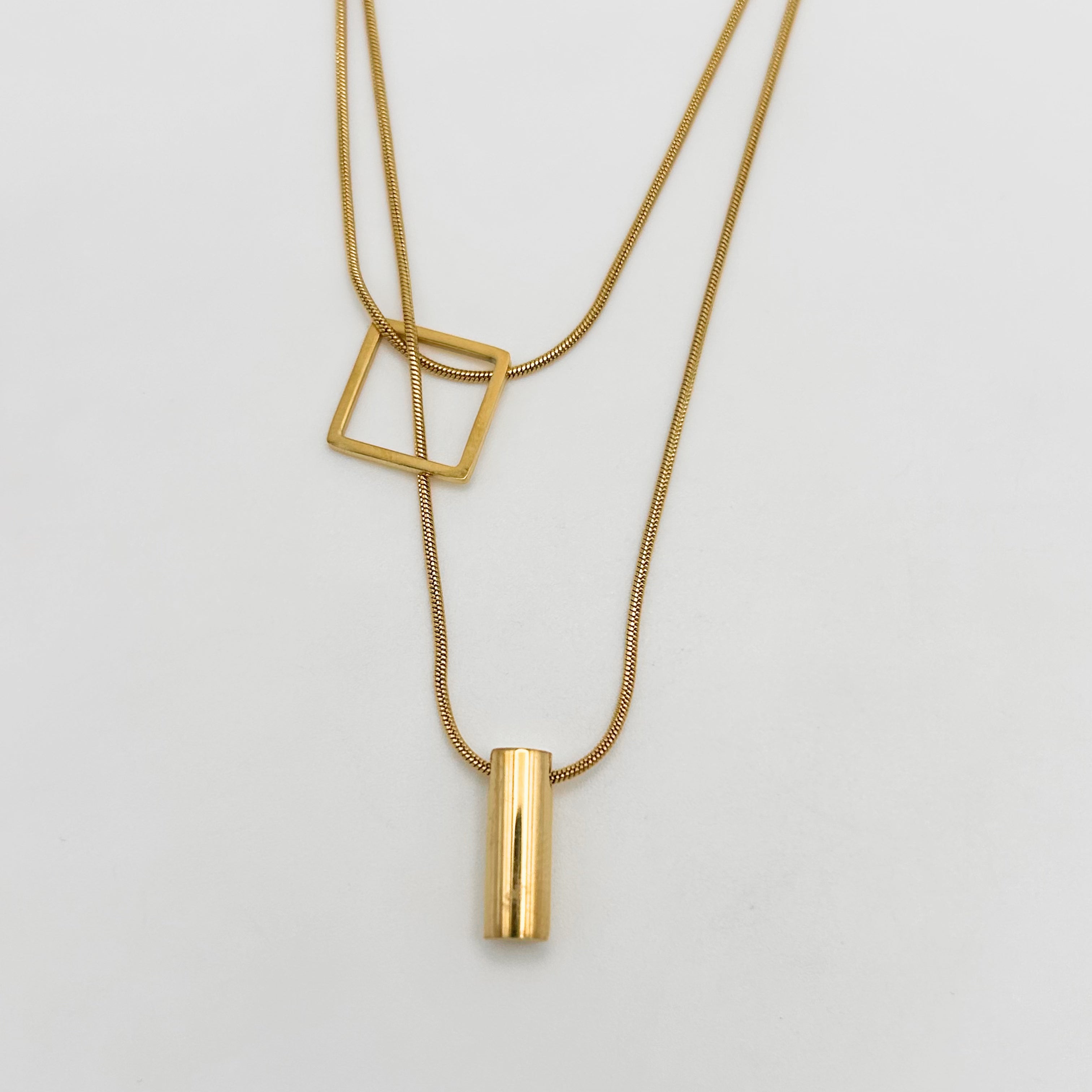 Necklace - Stainless Steel - NES-2323