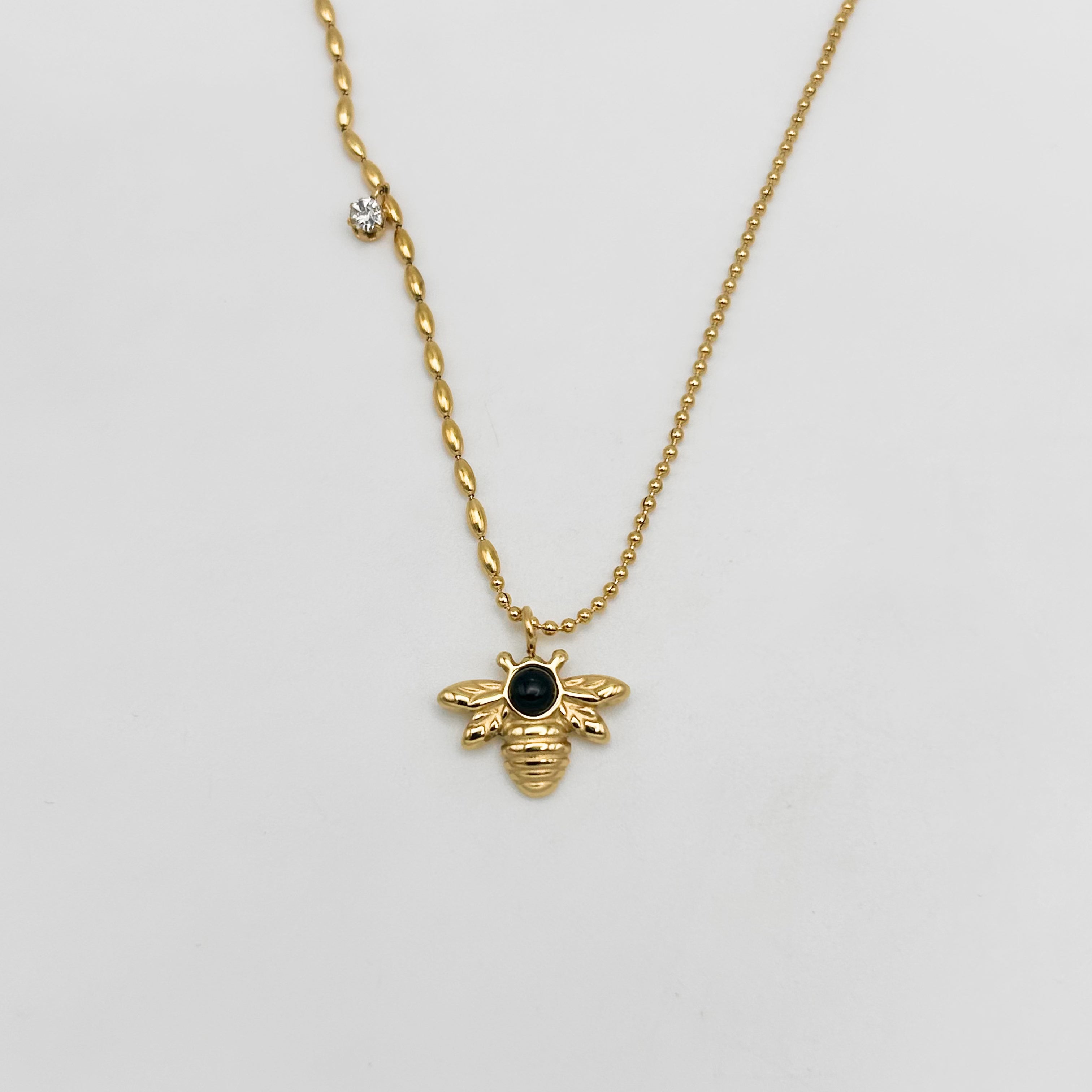 Necklace - Stainless Steel - NES-2326