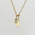 Necklace - Stainless Steel - NES-2328